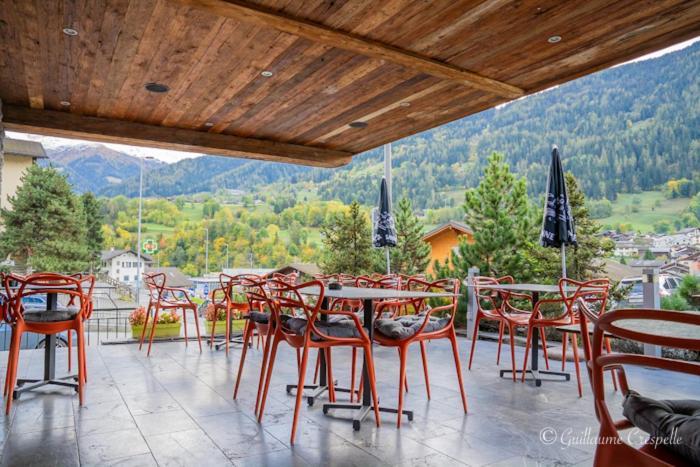 Hotel L'Escale Le Châble Екстериор снимка